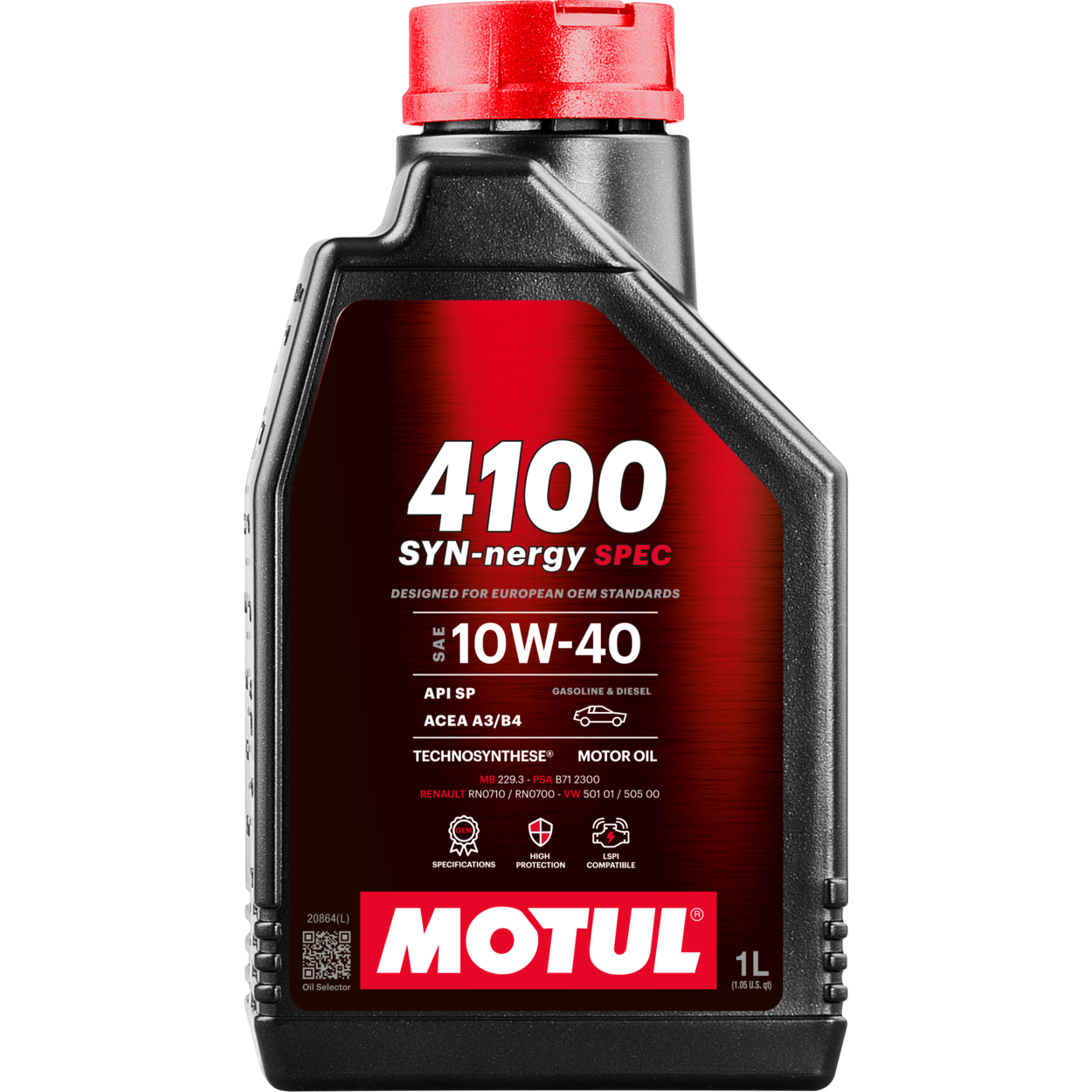MOTUL 4100 SYN-NERGY SPEC 10W-40 – Motul USA MOTUL 4100 SYN-NERGY SPEC 10W-40 – Motul USA