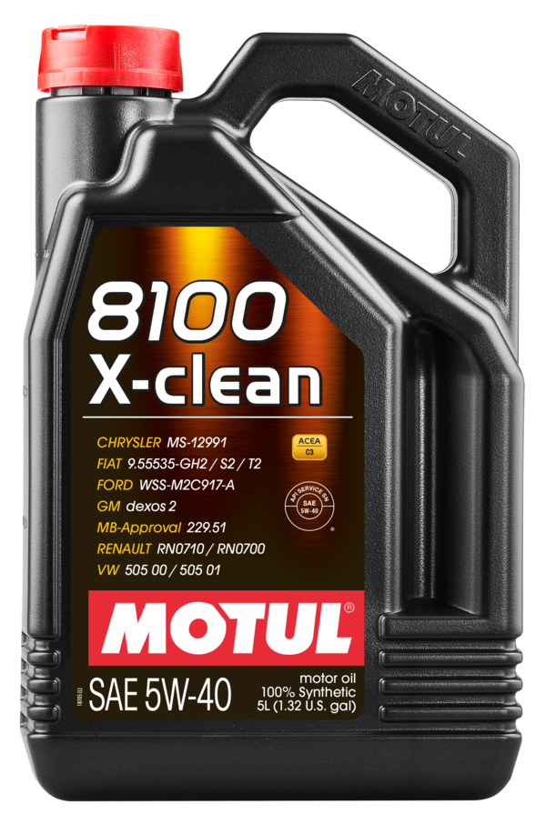 MOTUL 8100 X-CLEAN 5W-40