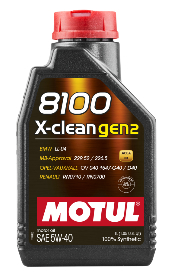 MOTUL 8100 X-CLEAN GEN2 5W-40