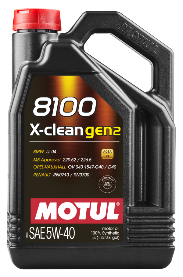 MOTUL 8100 X-CLEAN GEN2 5W-40