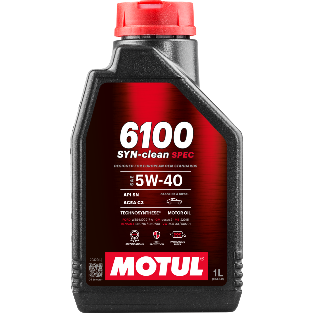MOTUL 6100 SYN-CLEAN SPEC 5W-40