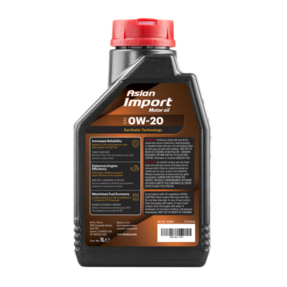 MOTUL ASIAN IMPORT 0W-20