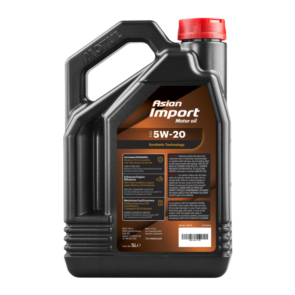 MOTUL ASIAN IMPORT 5W-20