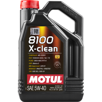 MOTUL 8100 X-CLEAN 5W-40