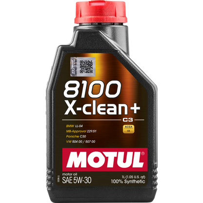 MOTUL 8100 X-CLEAN+ 5W-30