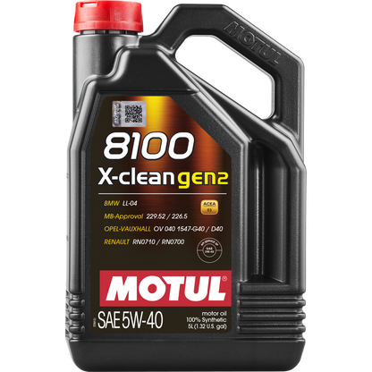 MOTUL 8100 X-CLEAN GEN2 5W-40