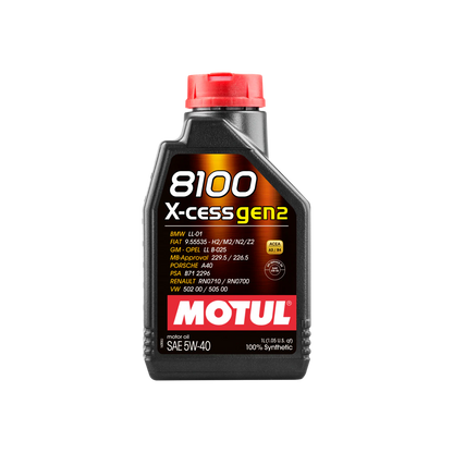 MOTUL 8100 X-CESS GEN2 5W-40