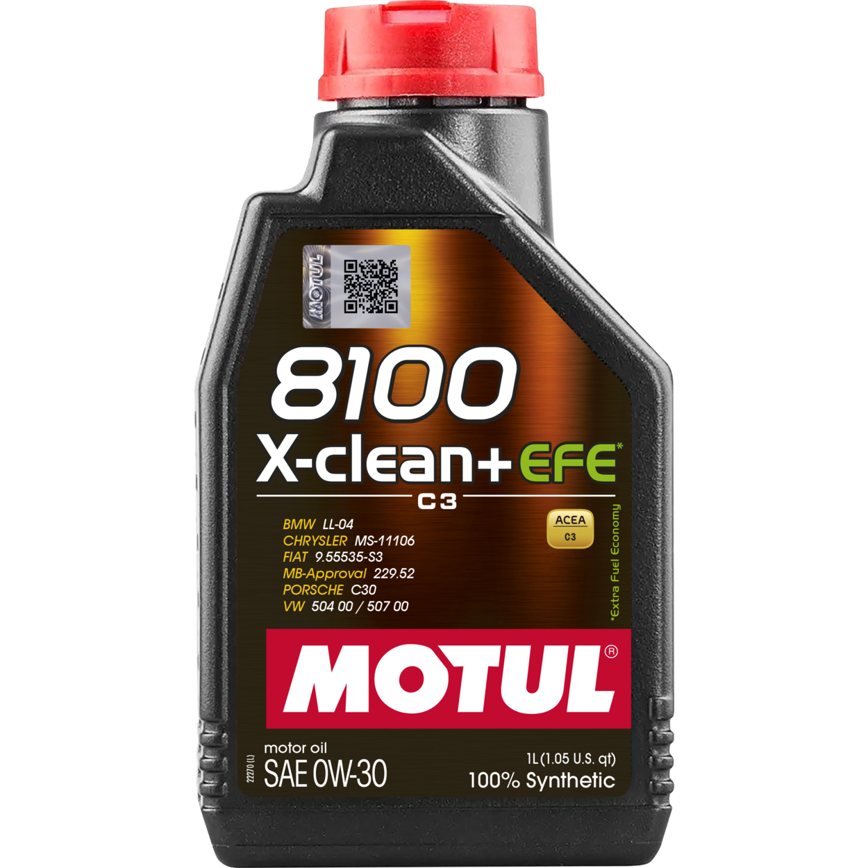 MOTUL 8100 X-CLEAN+ EFE 0W-30