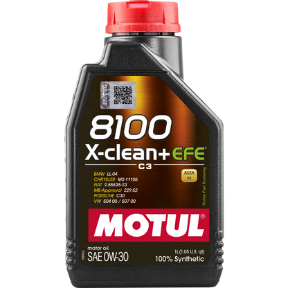 MOTUL 8100 X-CLEAN+ EFE 0W-30