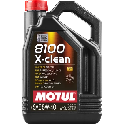 MOTUL 8100 X-CLEAN 5W-40 – Motul USA